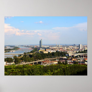 Poster Vue sur Vienne