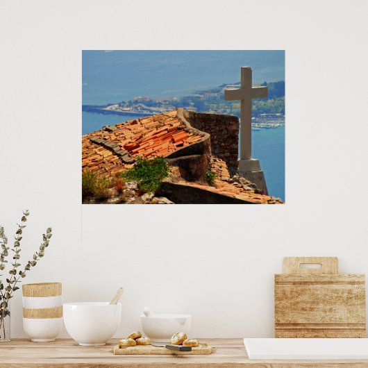 Poster Vue Taormina 4 (Cuisine)