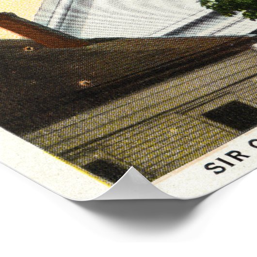 Poster Vue tour Sir Christopher Wren (Coin)