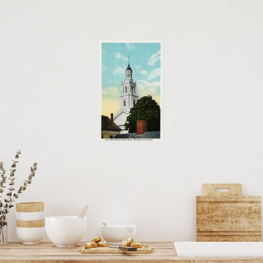 Poster Vue tour Sir Christopher Wren (Cuisine)