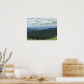 Poster Vue Vermont Green Mountains (Cuisine)