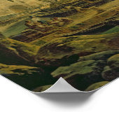 Poster Vue vers Atrani sur l'Amalfi, 1817 (Coin)