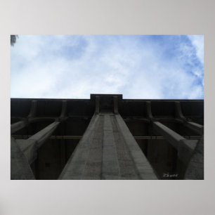 Poster Vue verticale du pont de la rue Colorado