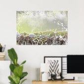 Poster Vue zen (Bureau à domicile)