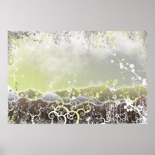 Poster Vue zen (Devant)