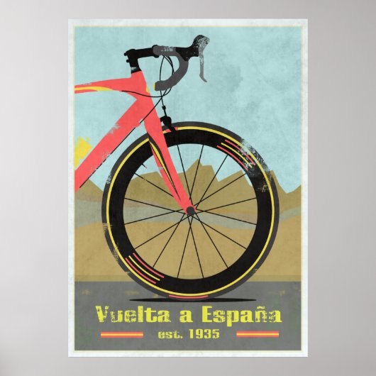 Poster Vuelta a España (Devant)