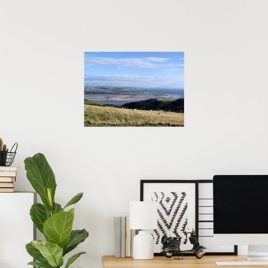 POSTER VUES DES ALLES (Bureau à domicile)