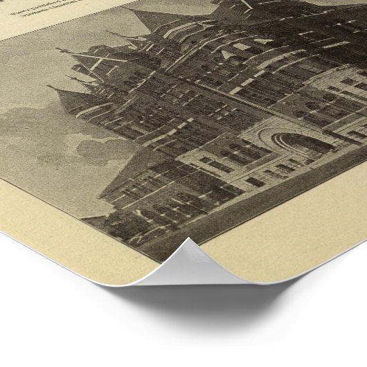 Poster Vues, la prospérité de Spokane (Coin)