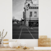 Poster Vues le long du théâtre Coleman de la route 66 (Cuisine)