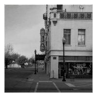 Vues le long du théâtre Coleman Route 66