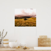 POSTER VUES MONTAGNES (Cuisine)