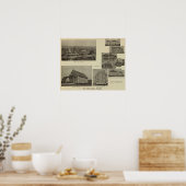 Poster Vues, Spokane, Laver (Cuisine)