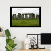 Poster Vues Stonehenge (Bureau à domicile)
