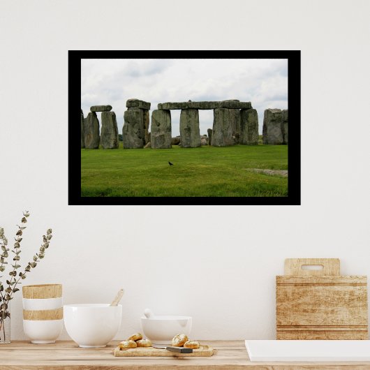 Poster Vues Stonehenge (Cuisine)