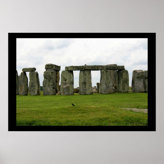 Poster Vues Stonehenge (Devant)