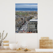 Poster Vues sur Edimbourg Ecosse (Cuisine)