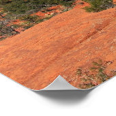 Poster Vues sur la vallée de Sedona (Coin)