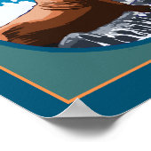 Poster Vues sur la ville - Newport, Oregon (Coin)