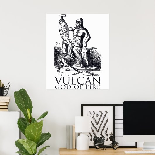 Poster Vulcain (Bureau à domicile)
