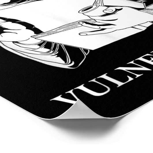 Poster Vulnero Nemo Catholique Saint Thomas d'Aquin Citat (Coin)