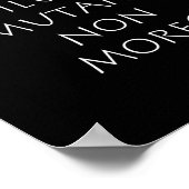 Poster Vulpem pilum mutare non mores (Coin)