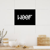 Poster W00F [Sons animaux de léopards] (Cuisine)