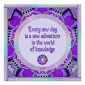 Poster W2 pourpre (Devant)