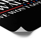 Poster W 2024 Nous ne retournerons pas (Coin)