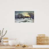 POSTER W.C. BAUER-CHRISTMAS EVE-PRINT (Cuisine)