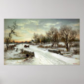 POSTER W.C. BAUER-CHRISTMAS MORN-PRINT (Devant)