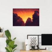 Poster w en météo (Bureau à domicile)