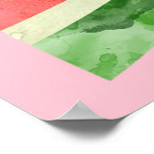 Poster W est pour Watermelon (Coin)