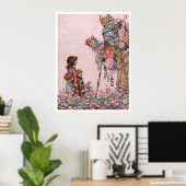 Poster W Heath Robinson Illustration Bill the Minder (Bureau à domicile)