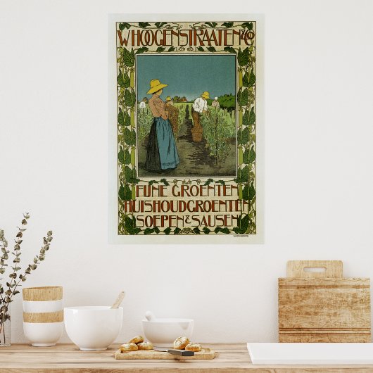 Poster W. Hoogenstraaten & Co. (Cuisine)