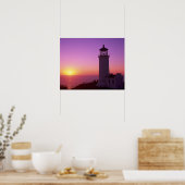 Poster WA, parc d'État de Cape Disappointment, North Head (Cuisine)