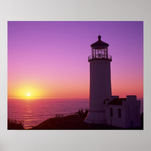 Poster WA, parc d'État de Cape Disappointment, North Head (Devant)