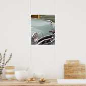 Poster WA, Seattle, automobile américaine classique. 3 (Cuisine)