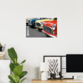 Poster WA, Seattle, Classic British Automobile. (Bureau à domicile)