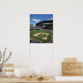 Poster WA, Seattle, Safeco Field, Mariners baseball (Cuisine)