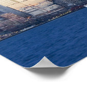 Poster WA, Seattle, Seattle et Elliott Bay 2 (Coin)