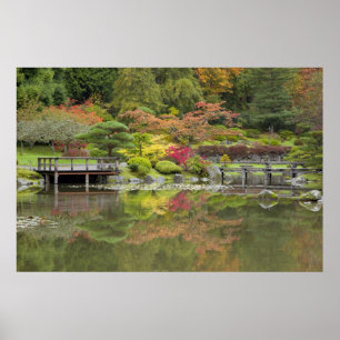 Poster WA, Seattle, Washington Park Arboretum, 3