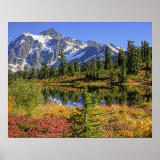 Poster WA, zone de loisirs de Heather Meadows, Mt. 2 (Devant)
