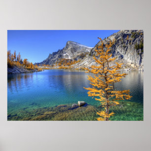 Poster WA, zone sauvage Alpine Lakes, Enchantment 4