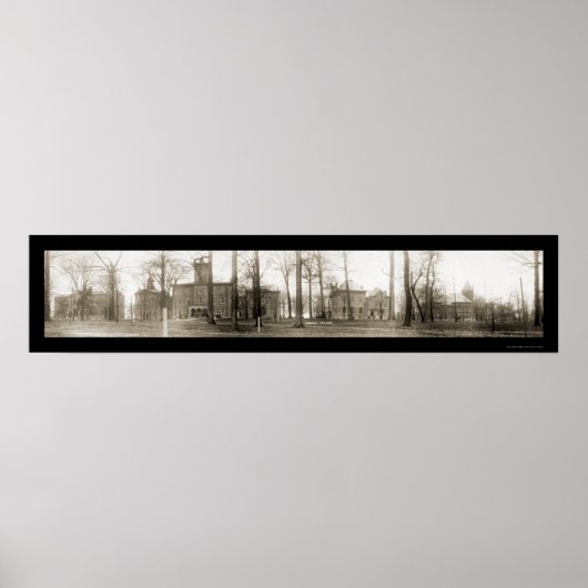 Poster Wabash College - Photo 1909 (Devant)