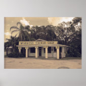 Poster Wabasso TackShop Vintage (Devant)