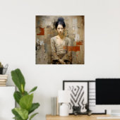 Poster Wabi Sabi Art japonais (Bureau à domicile)