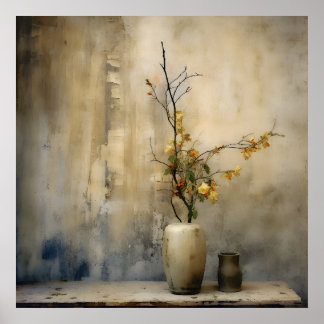Poster Wabi Sabi Art japonais