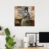 Poster Wabi Sabi Art japonais (Bureau à domicile)