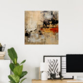 Poster Wabi Sabi Art japonais (Bureau à domicile)