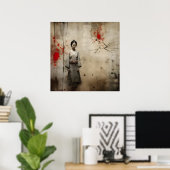 Poster Wabi Sabi Art japonais (Bureau à domicile)